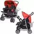 vidaXL Baby carriage for twins