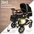 Kesser Loops 3in1 schwarz/champagne