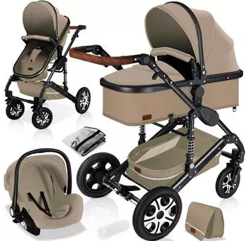 Kesser Loops 3in1 beige/schwarz