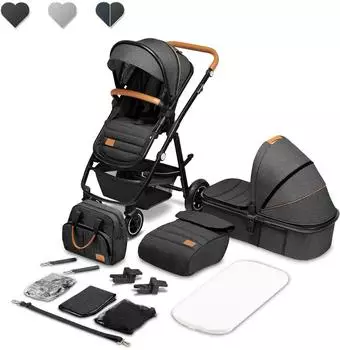 Lionelo Amber 2in1 grey graphite