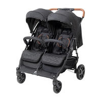BABYTROLD - OS2 Twin Pushchair - Black