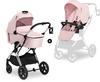 Hauck 165263, hauck Kinderwagen Vision X Set Silver Melange Rose rosa/pink