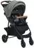 vidaXL 3-in-1 Kinderwagen hellgrau Stahl