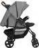 vidaXL 3-in-1 Kinderwagen hellgrau Stahl