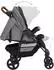vidaXL 3-in-1 Kinderwagen hellgrau Stahl
