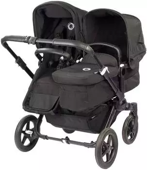 Bugaboo Donkey 5 Duo - schwarz