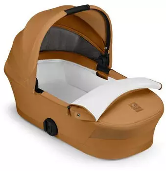 Cybex Melio cot cinnamon yellow