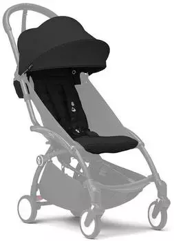 Stokke 6+ seat textile Yoyo 3 Black