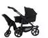 TFK Shuttle Zweitsitz / Geschwistersitz, schwarz (T-SH-610-A)