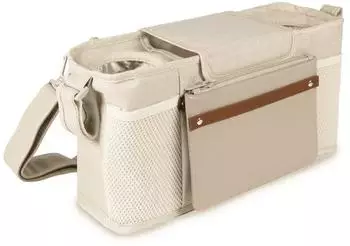 WONDERFOLD Elternkonsole f&uuml;r 1- und 2-Sitzer, beige, Textil