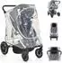 Moni Bimbro Kinderwagen-Regenschutz, universal, Einsitzer, transparent (100757)
