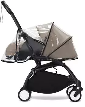 Stokke YOYO® 0+ Neugeborenen-Set Regenschutz, schwarz (654801)