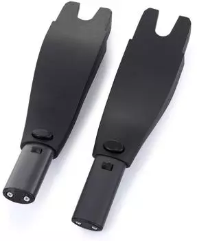 Chipolino Duo Smart Kinderwagen-Adapter f&uuml;r Babyschale, links, schwarz (STKDS022SET)