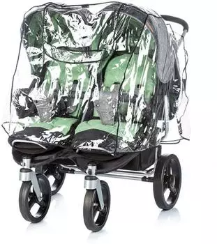 Chipolino Regenschutz f&uuml;r Zwillings-Kinderwagen, universal (DKT0004)