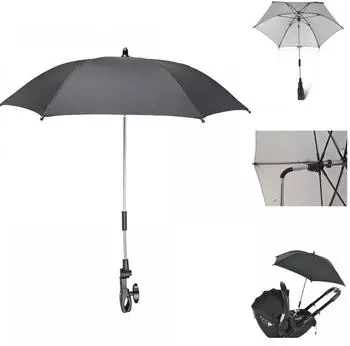 Moni Kinderwagenschirm universal, &Oslash; 80cm, UV-Schutz (110419)