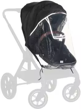 Hauck Universal Kinderwagen-Regenschutz, transparent (550809)