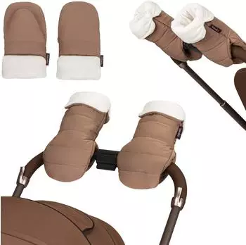 Lionelo Handmuff Oli Kinderwagen-Handwärmer, 2er-Set, wind- und wasserabweisend (LO-HANDMUFF OLI)