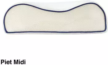 Irisette Mini Nackenst&uuml;tzkissen Piet mit ergonomischem Viscoschaumkern 40x80 cm
