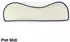 Irisette Mini Nackenstützkissen Piet mit ergonomischem Viscoschaumkern 40x80 cm
