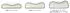 Irisette Mini Nackenstützkissen Piet mit ergonomischem Viscoschaumkern 40x80 cm