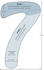Theraline my7 80x150cm Bamboo Collection blau grau