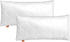 Sleepling 2er Set Basic 100 Kopfkissen 40x80cm weiß