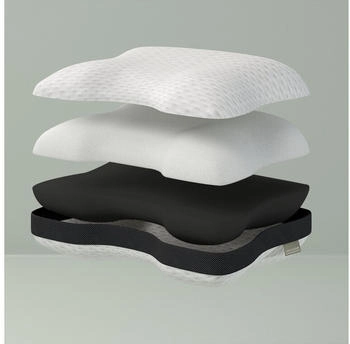 Liebscher & Bracht Kissen mit ergonomischem Design 55x40cm – Liebscher & Bracht Nackenkissen – ergonomische Unterstützung für erholsamen Schlaf