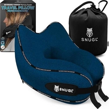 SNUGL Travel Pillow (SNU-TRA-PIL-V01) blau