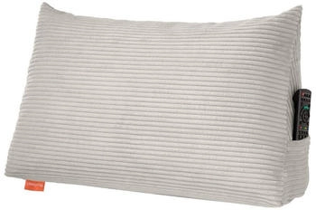 Sleepling Keilkissen mit Seitentasche 70x40cm Cord beige