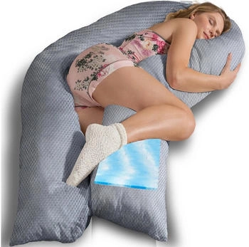 Traumreiter Seitenschläferkissen mit Memory Foam XL 55x165cm