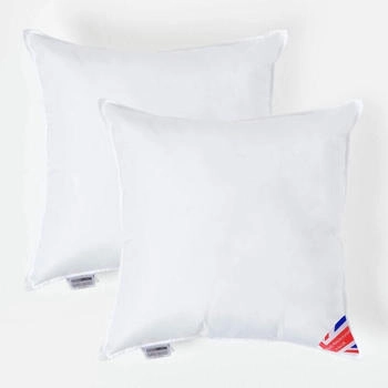 Homescapes Super-Mikrofaser-Kissen 50x50cm 2 Stk.
