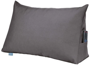X-Dream Keilkissen 70x40cm Polyester dunkelgrau