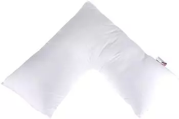 Homescapes Kissen V-Form Super-Mikrofaser