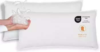 Sleepling Feder-Kopfkissen 80x40cm 2 Stk.