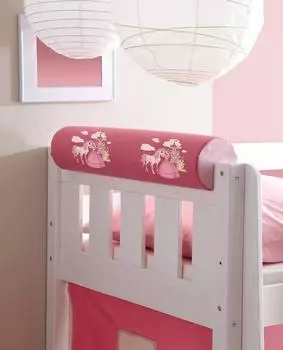 Ticaa Kinder-Nackenrolle Pferd, pink, 79x16,5cm (880208)