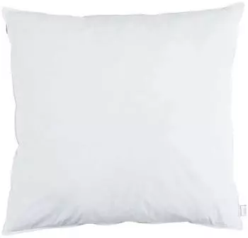 vidaXL Kopfkissen 2er-Set weiß 60x60cm Feder, Baumwolle (42007689)