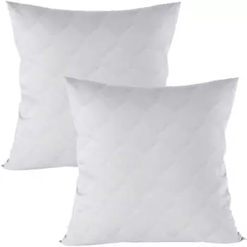 Amazinggirl Steppkissen Mikrofaser 80x80cm, Oeko-Tex, 2er-Pack