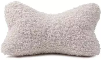 G&ouml;zze Curly Lesekissen Rolf 25x40cm, Polyester, wei&szlig; (45662505-0)