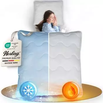 Herlag 2-in-1 Sommer- & Winterkissen 80x80cm