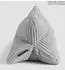 mokebo Der Leseknochen 40x22cm Cord grau