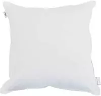 vidaXL Kopfkissen 80 x 80 cm Baumwolle Wei&szlig;