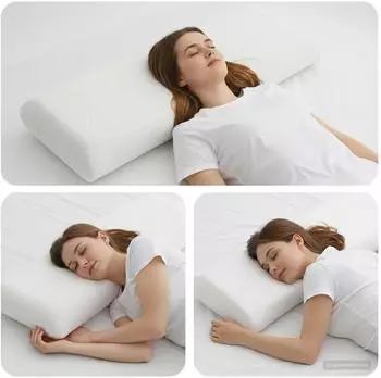 vidaXL Gel-Memory-Foam-Kissen 90x40cm