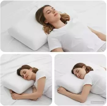 vidaXL Gel-Memory-Foam-Kissen 60x40cm