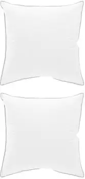 vidaXL Kopfkissen Australische Wolle 80x80cm 2 Stk.