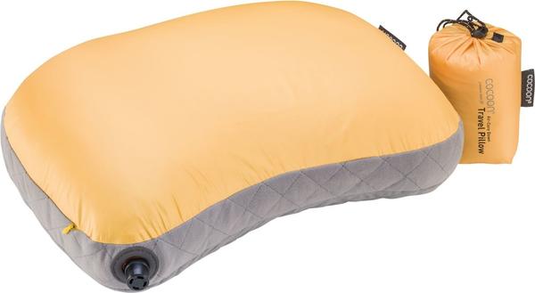 Cocoon Air-Core Down Travel Pillow sunflower/grey