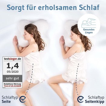Third of Life Acamar 55x47cm – Third of Life Acamar 55x47cm für erholsamen Nackenschlaf