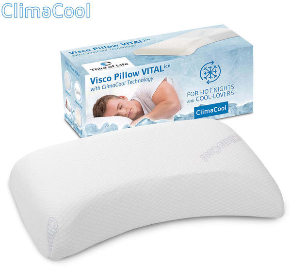 Third of Life Visco Pillow VITALice 56x36cm Test ❤️ Testbericht.de Oktober  2021