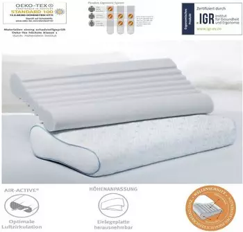 Paradies Paratex Ergonomic Bio Nackenstützkissen