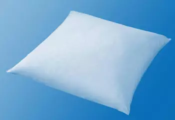 Otto Keller Federkissen Luxus 80x80cm blau