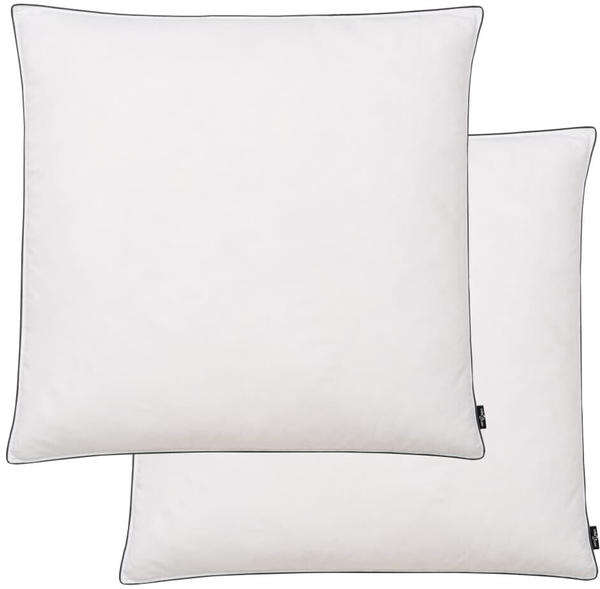 vidaXL Down and Feather Pillow 80x80cm (2 Pieces)
